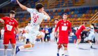 Los Hispanos Juveniles arrollan a Serbia para ser primeros de grupo
